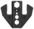 Paar Crimp-Einsätze für Koaxstecker, Ø 6,50 / 5,41 / 1,72 mm