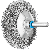 BÜRSTE KBU 7010/6 INOX 0,20 4007220936405