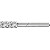 HM-FRAESSTIFTE ZYA 0820/6 STEEL 4007220937211
