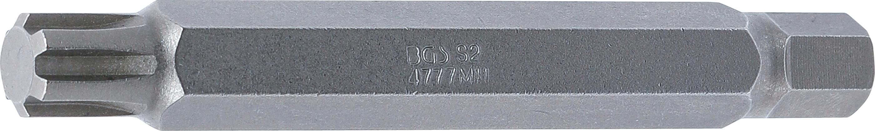 Bit | Länge 100 mm | Antrieb Außensechskant 10 mm (3/8") | Keil-Profil (für RIBE) M11 BGS4777