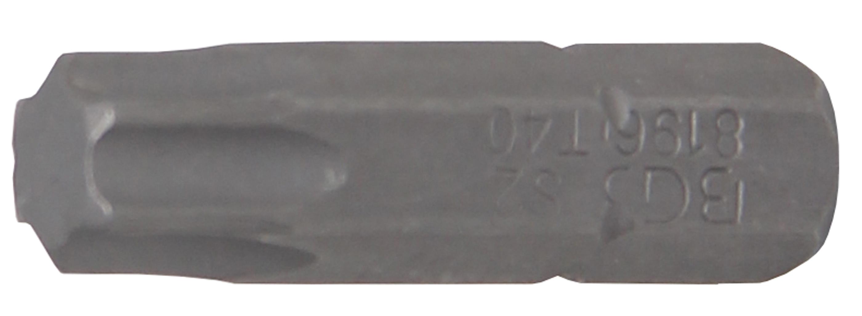 Bit | Länge 25 mm | Antrieb Außensechskant 6,3 mm (1/4") | T-Profil (für Torx) T40 BGS8196