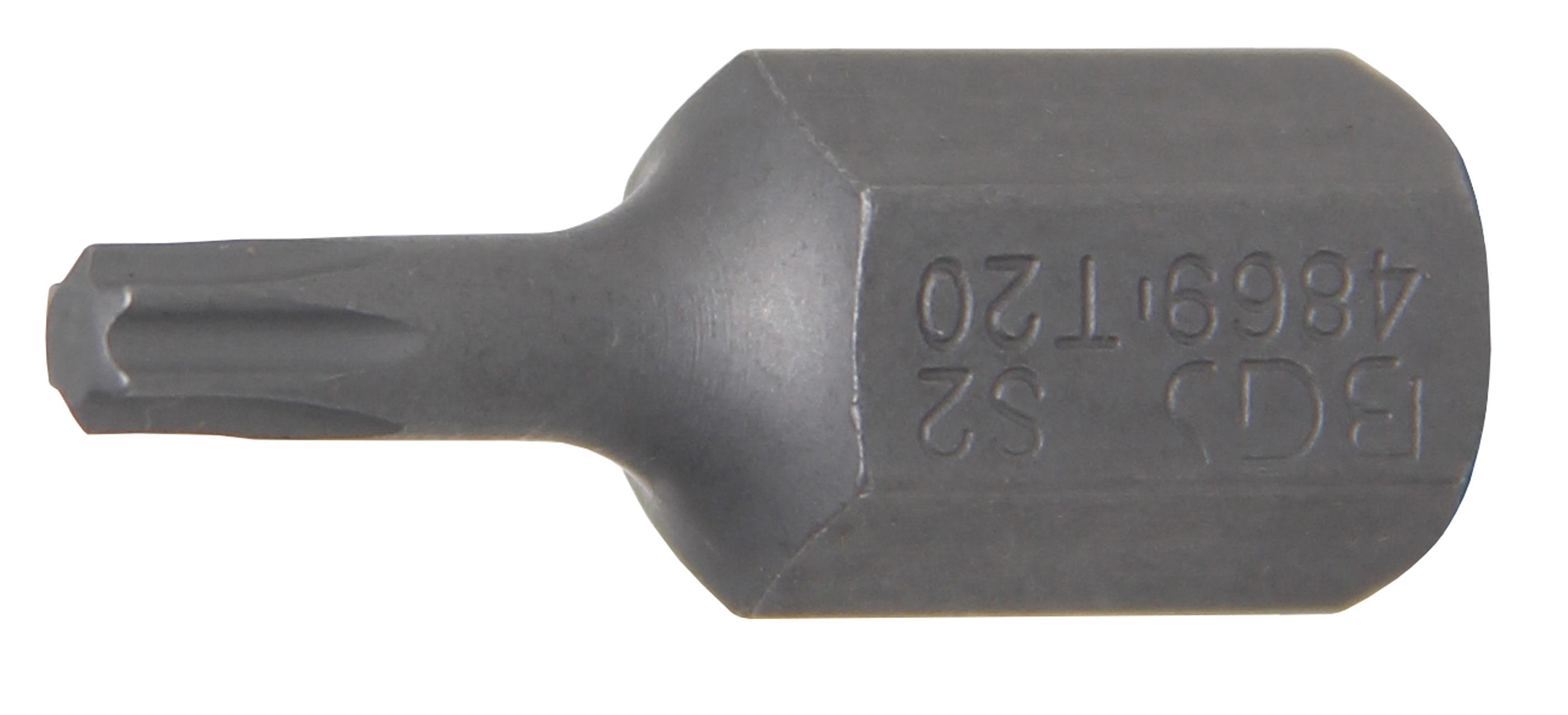 Bit | Länge 30 mm | Antrieb Außensechskant 10 mm (3/8") | T-Profil (für Torx) T20 BGS4869