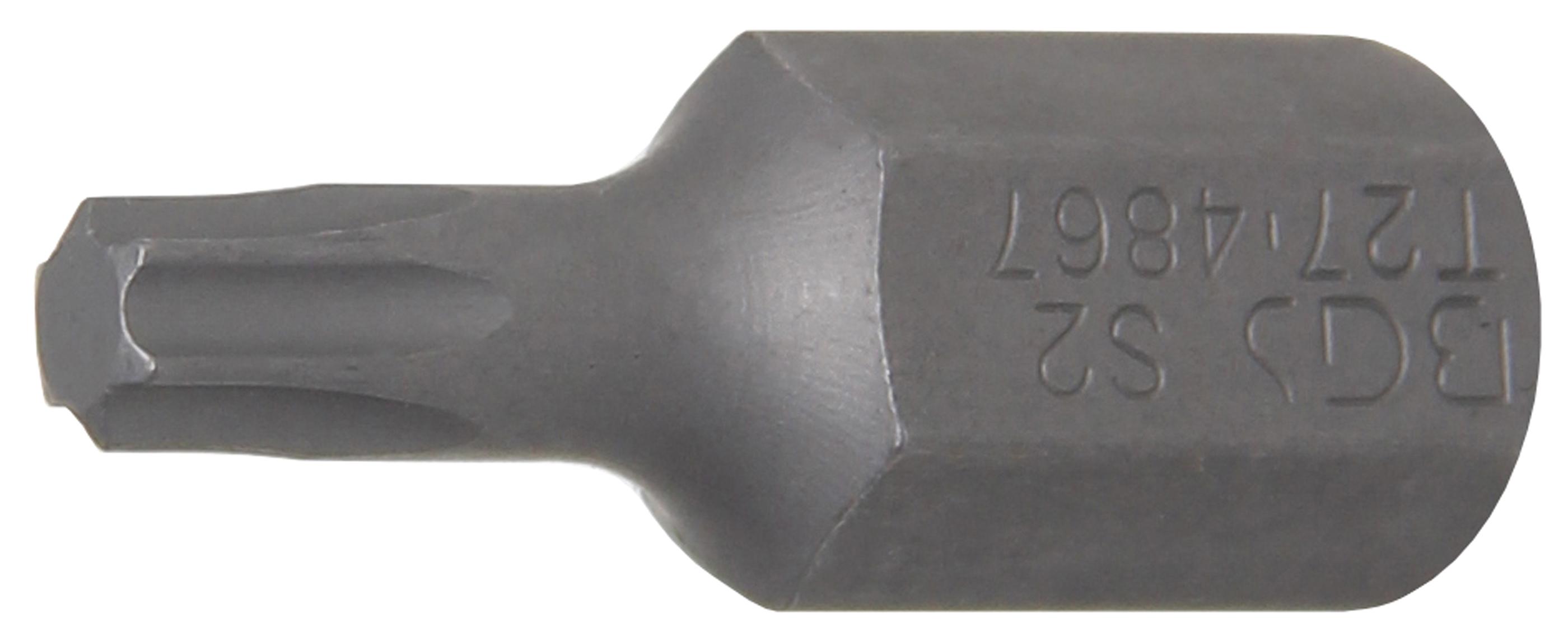 Bit | Länge 30 mm | Antrieb Außensechskant 10 mm (3/8") | T-Profil (für Torx) T27 BGS4867