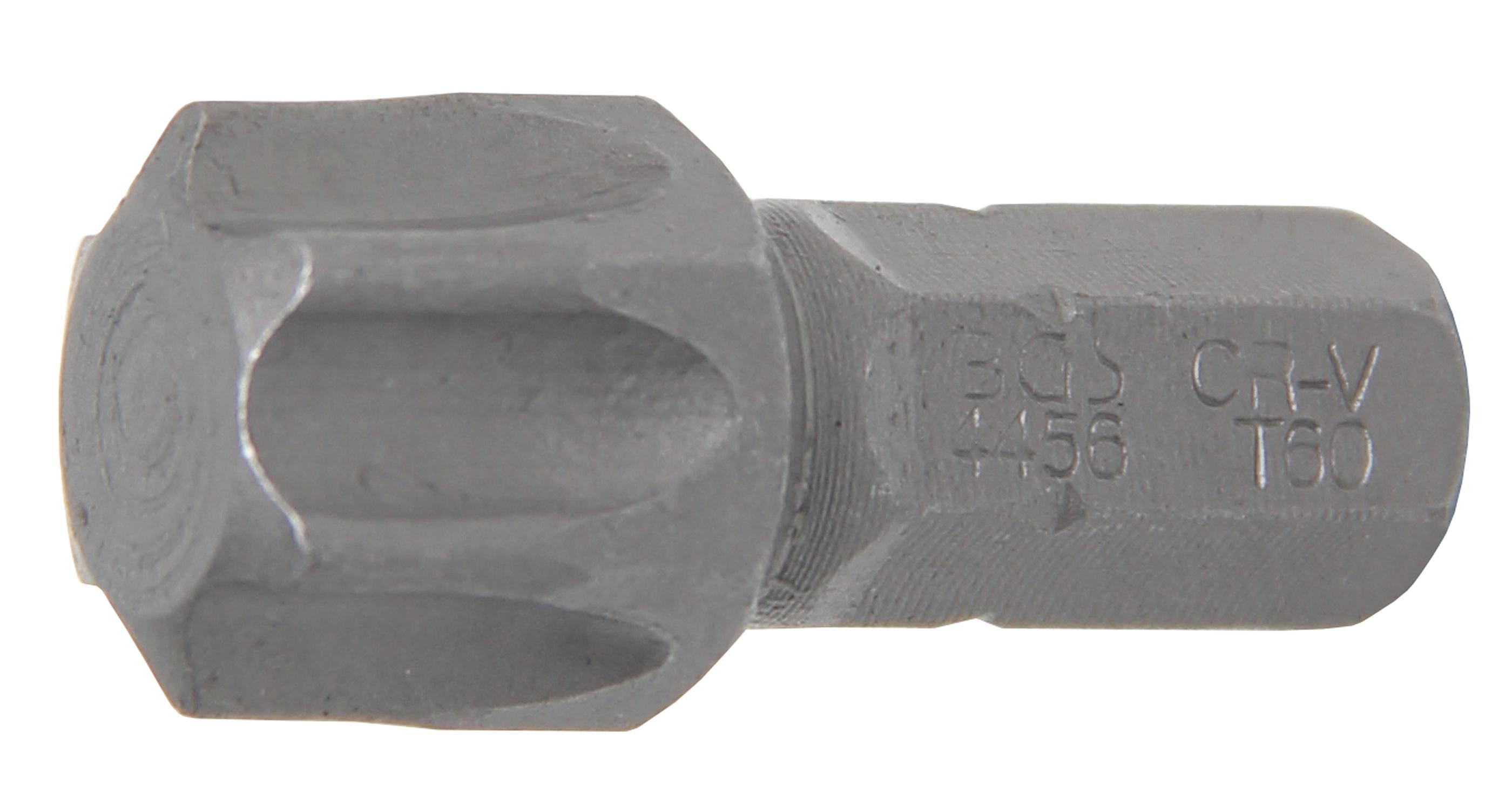 Bit | Länge 30 mm | Antrieb Außensechskant 8 mm (5/16") | T-Profil (für Torx) T60 BGS4456