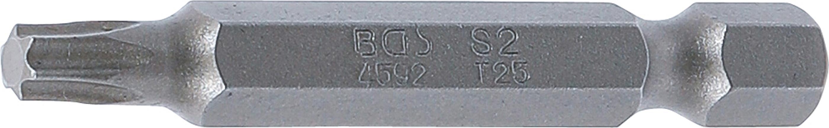 Bit | Länge 50 mm | Antrieb Außensechskant 6,3 mm (1/4") | T-Profil (für Torx) T25 BGS4592