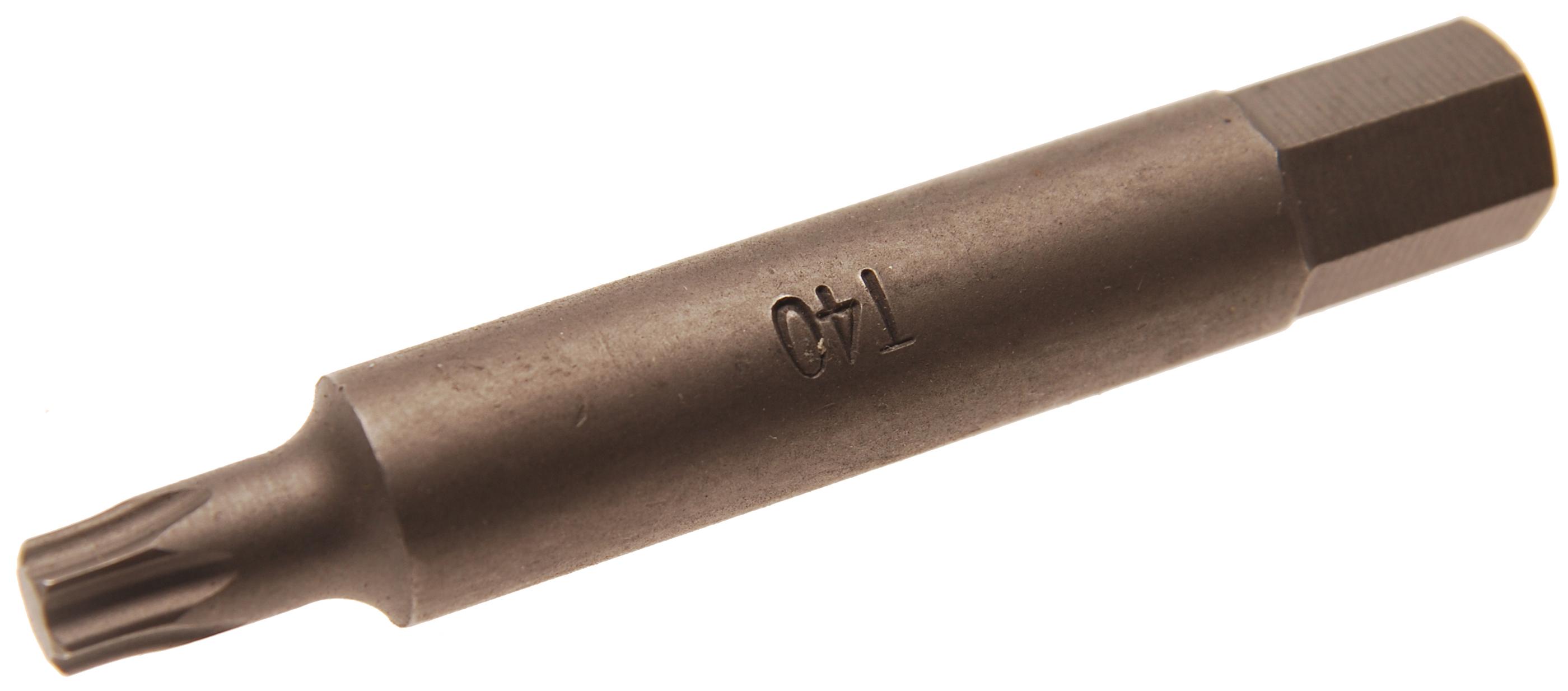 Bit | Länge 75 mm | Antrieb Außensechskant 12,5 mm (1/2") | T-Profil (für Torx) T40 BGS4246-T40
