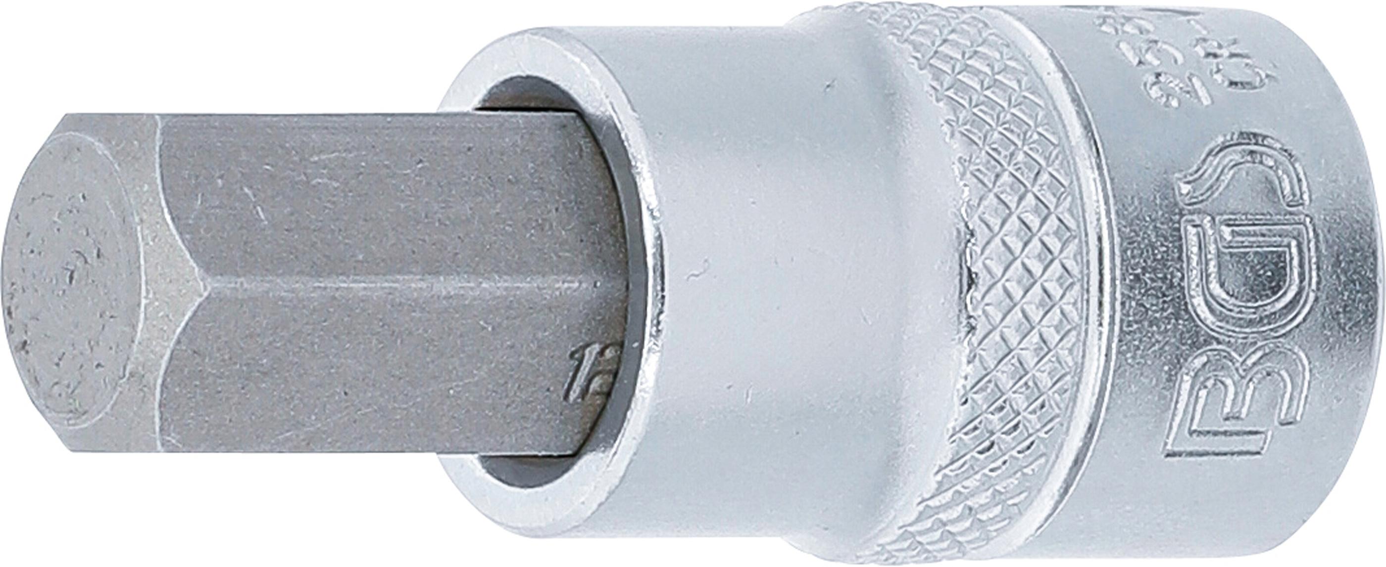 Bit-Einsatz | Antrieb Innenvierkant 10 mm (3/8") | Innensechskant 12 mm BGS2584