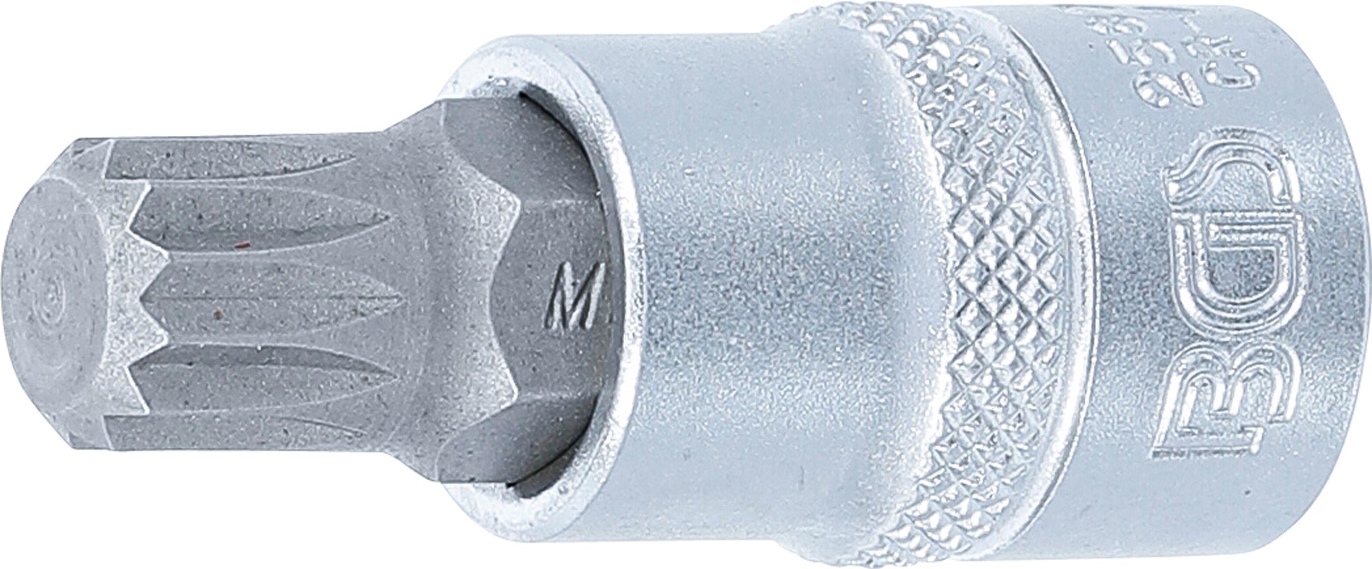 Bit-Einsatz | Antrieb Innenvierkant 10 mm (3/8") | Innenvielzahn (für XZN) M12 BGS2587