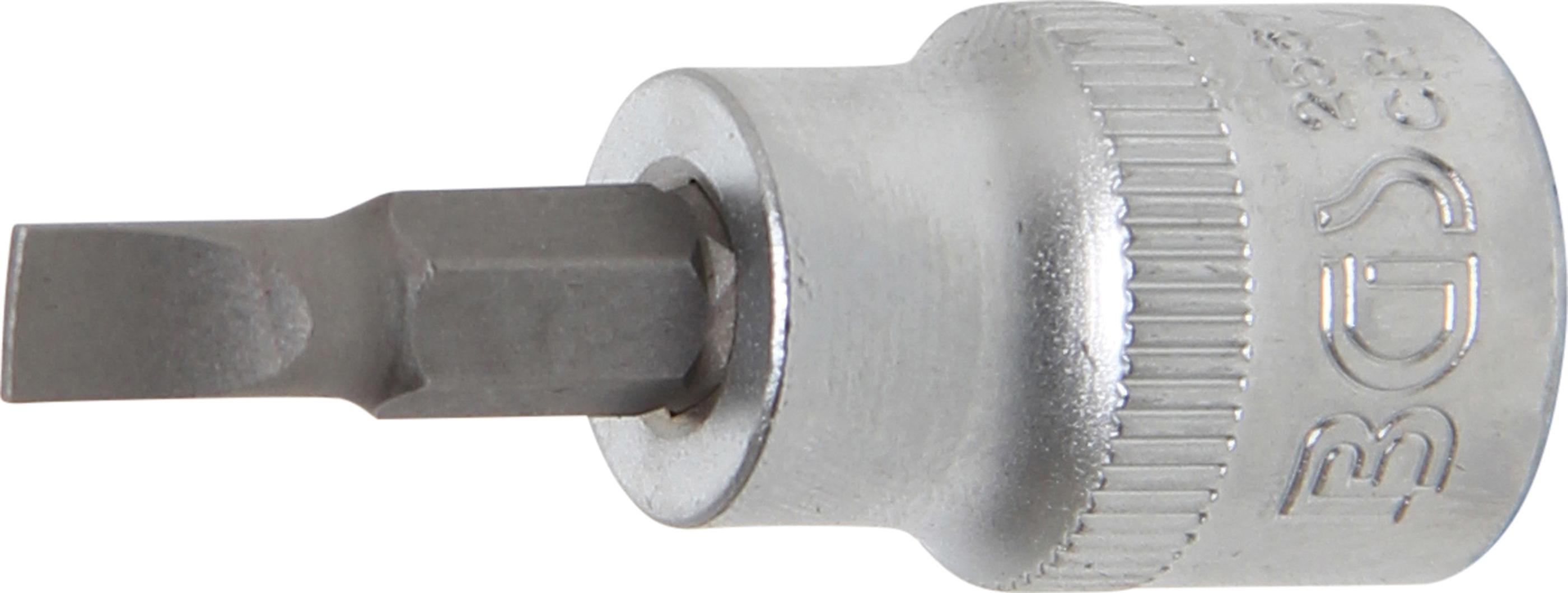 Bit-Einsatz | Antrieb Innenvierkant 10 mm (3/8") | Schlitz 5,5 mm BGS2567