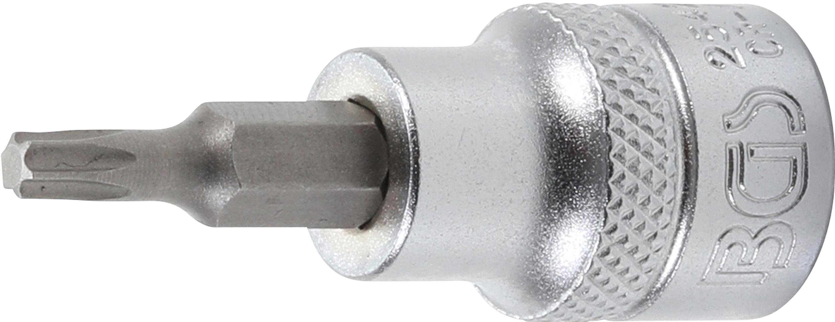 Bit-Einsatz | Antrieb Innenvierkant 10 mm (3/8") | T-Profil (für Torx) T15 BGS2541