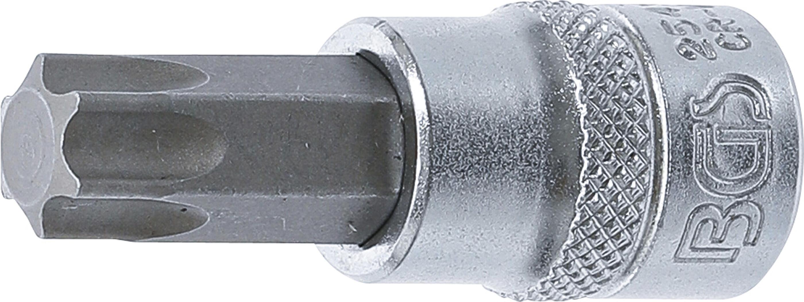 Bit-Einsatz | Antrieb Innenvierkant 10 mm (3/8") | T-Profil (für Torx) T55 BGS2549