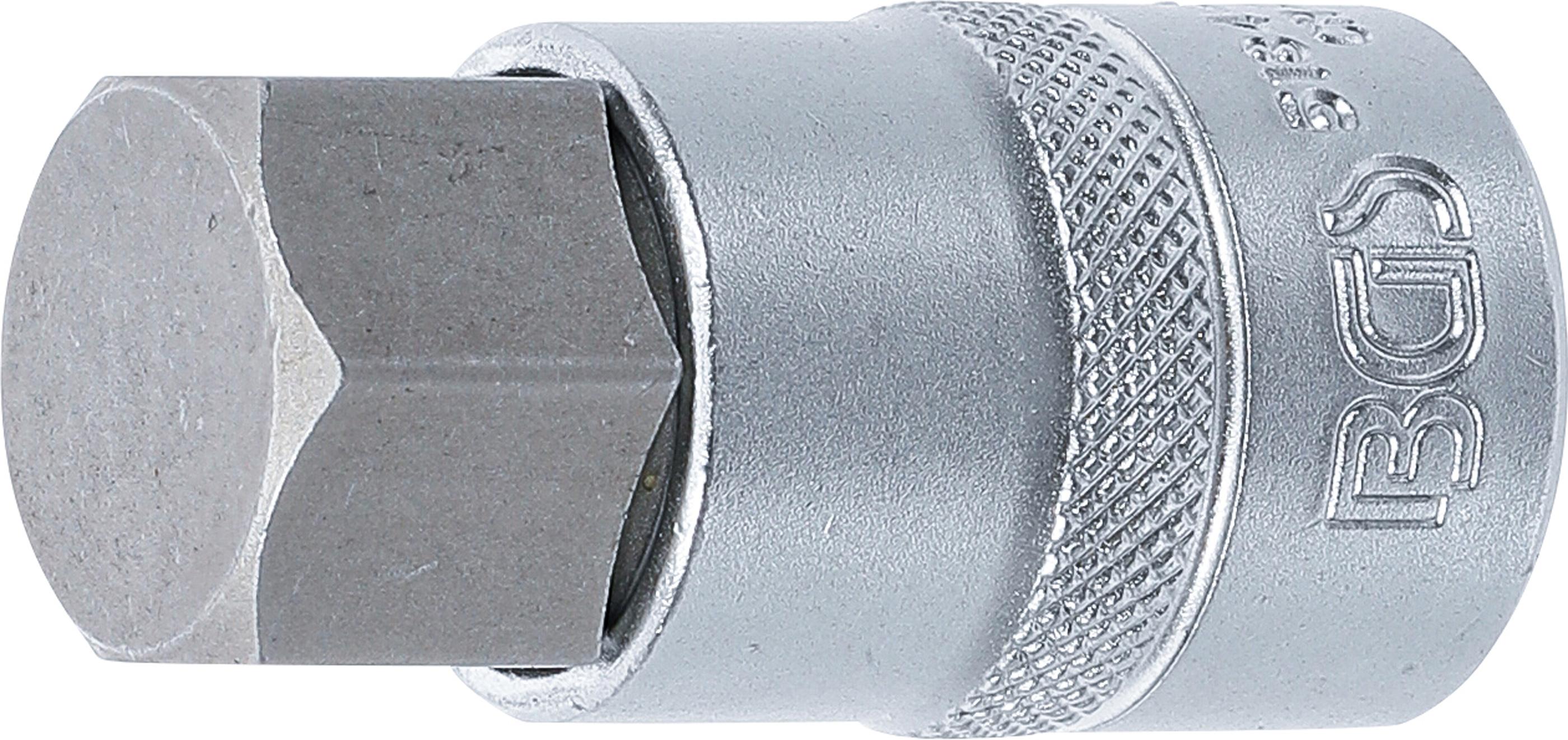 Bit-Einsatz | Antrieb Innenvierkant 12,5 mm (1/2") | Innensechskant 22 mm BGS5184-H22