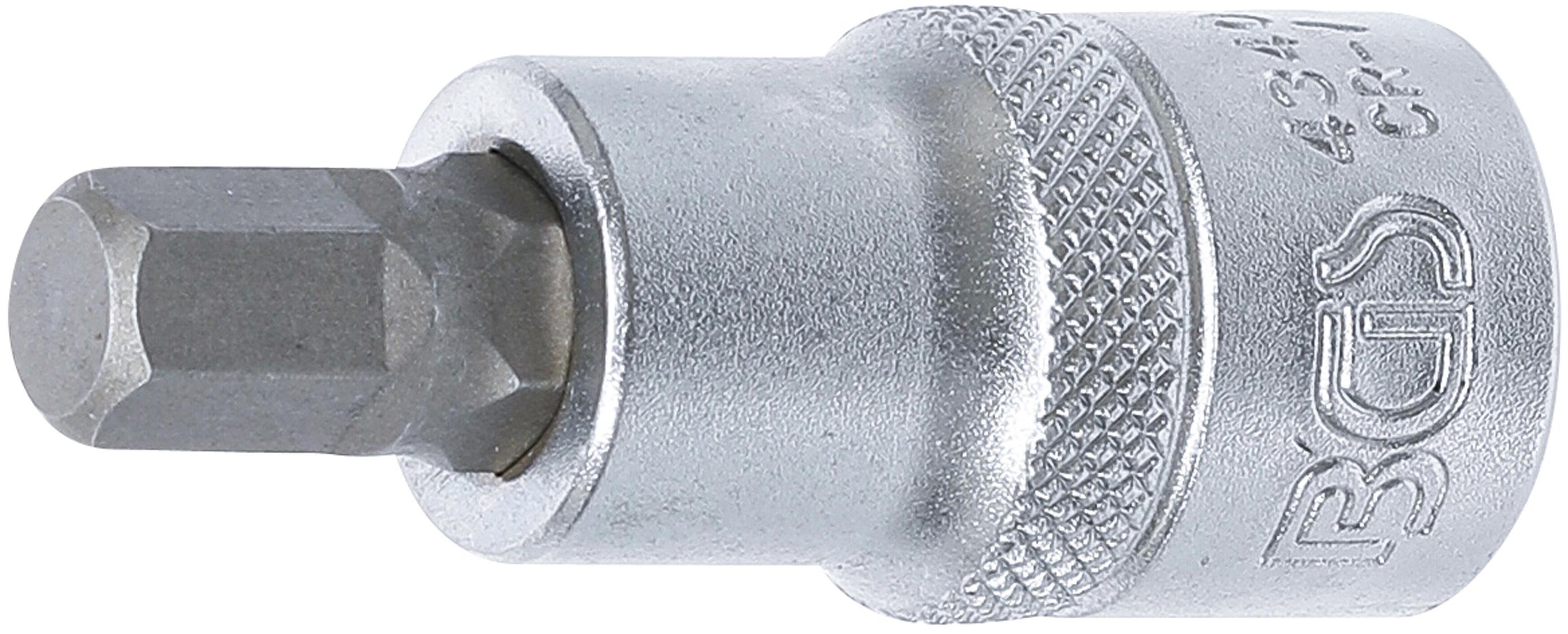 Bit-Einsatz | Antrieb Innenvierkant 12,5 mm (1/2") | Innensechskant 9 mm BGS4340