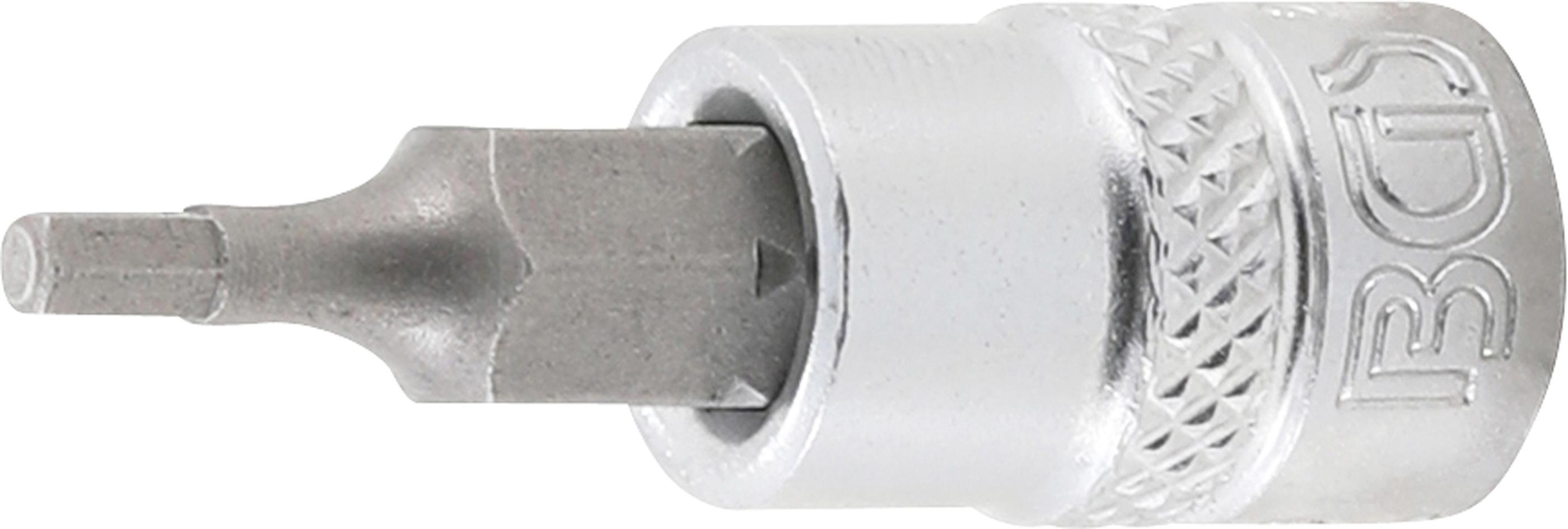 Bit-Einsatz | Antrieb Innenvierkant 6,3 mm (1/4") | Innensechskant 3/32" BGS2740