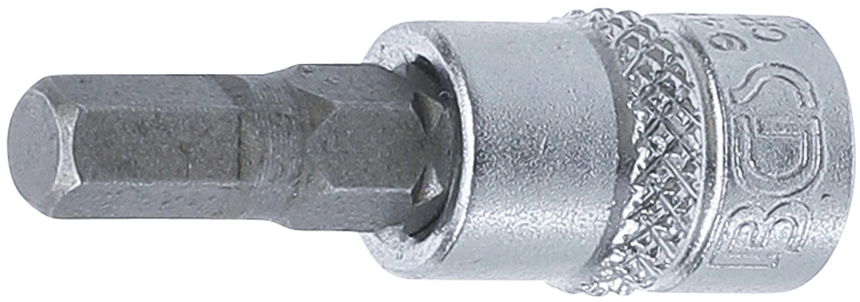 Bit-Einsatz | Antrieb Innenvierkant 6,3 mm (1/4") | Innensechskant 5,5 mm BGS9466