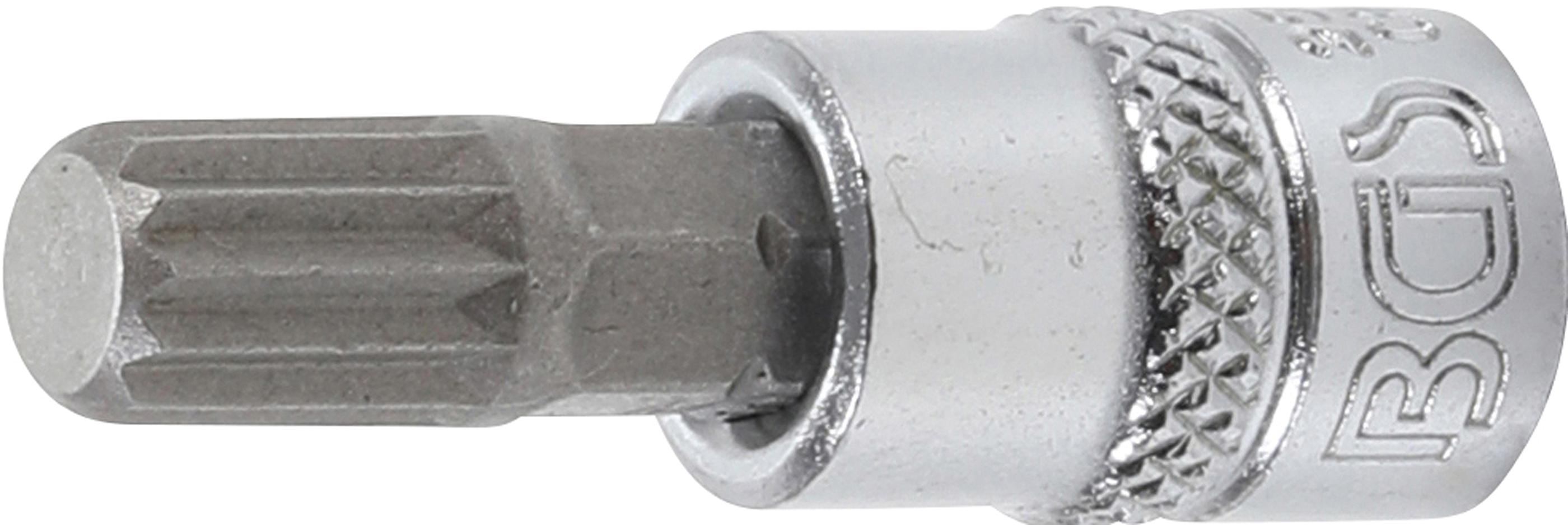 Bit-Einsatz | Antrieb Innenvierkant 6,3 mm (1/4") | Innenvielzahn (für XZN) M8 BGS2503