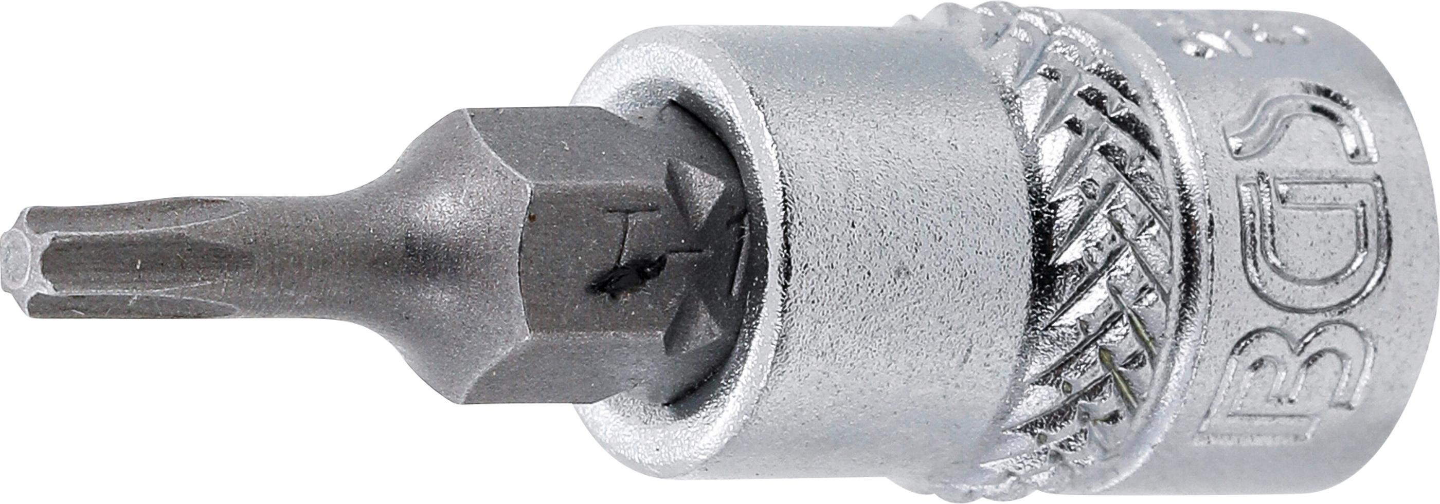 Bit-Einsatz | Antrieb Innenvierkant 6,3 mm (1/4") | T-Profil (für Torx) T10 BGS2590