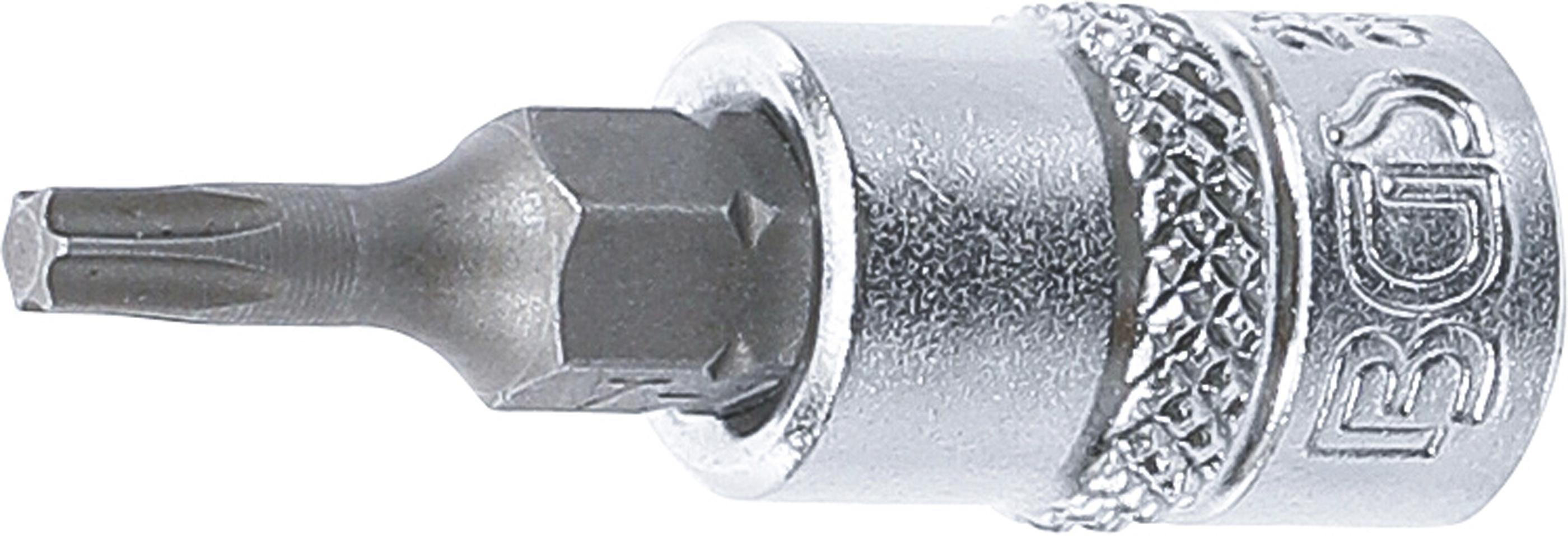 Bit-Einsatz | Antrieb Innenvierkant 6,3 mm (1/4") | T-Profil (für Torx) T15 BGS2591