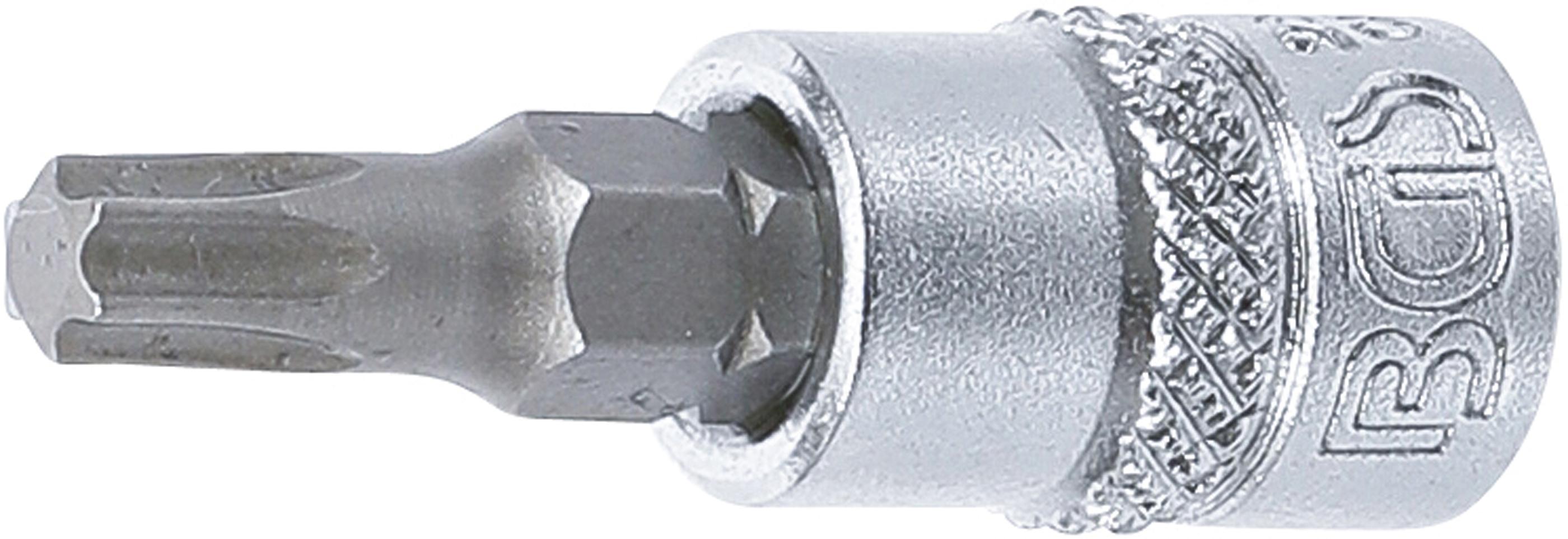 Bit-Einsatz | Antrieb Innenvierkant 6,3 mm (1/4") | T-Profil (für Torx) T27 BGS2594