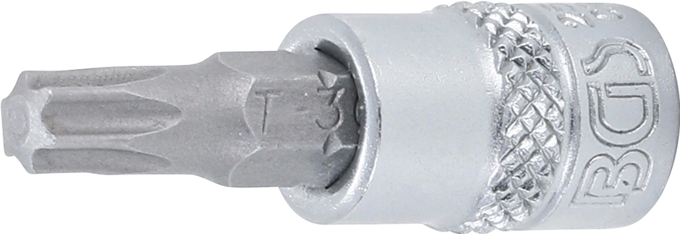 Bit-Einsatz | Antrieb Innenvierkant 6,3 mm (1/4") | T-Profil (für Torx) T30 BGS2595