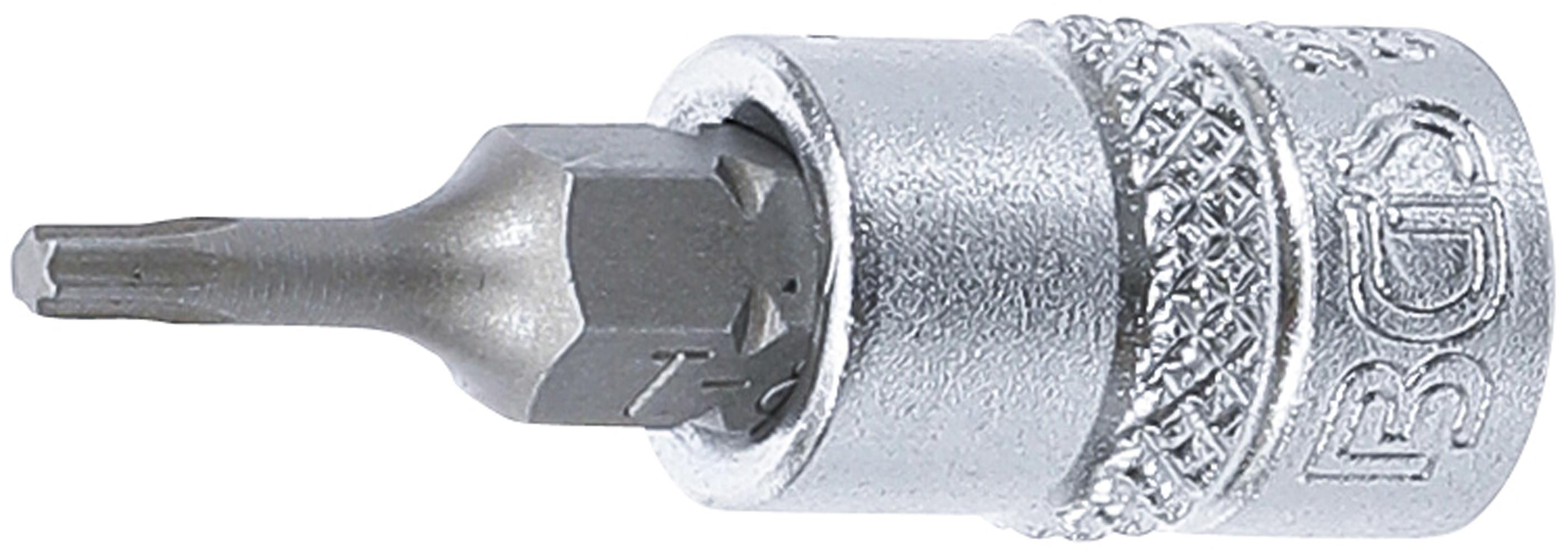 Bit-Einsatz | Antrieb Innenvierkant 6,3 mm (1/4") | T-Profil (für Torx) T8 BGS2589