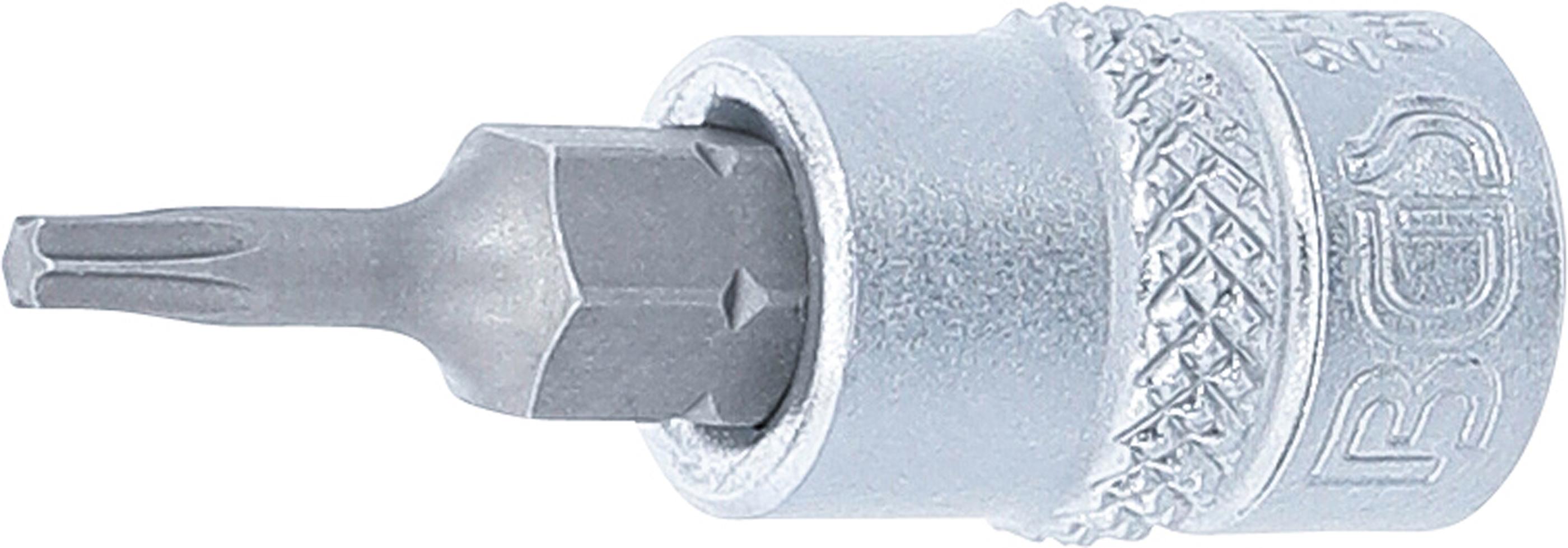 Bit-Einsatz | Antrieb Innenvierkant 6,3 mm (1/4") | T-Profil (für Torx) T9 BGS2588