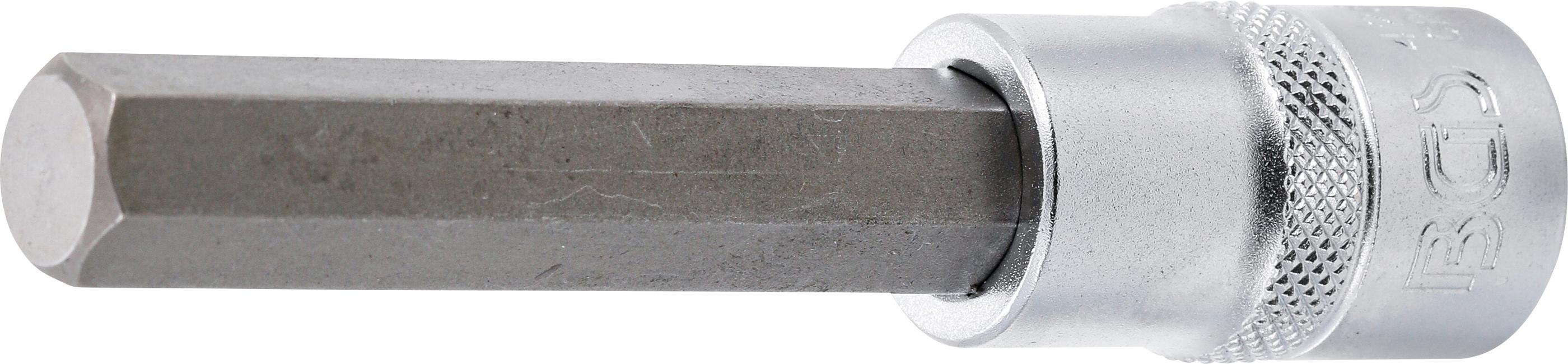 Bit-Einsatz | Länge 100 mm | Antrieb Innenvierkant 12,5 mm (1/2") | Innensechskant 12 mm BGS4265