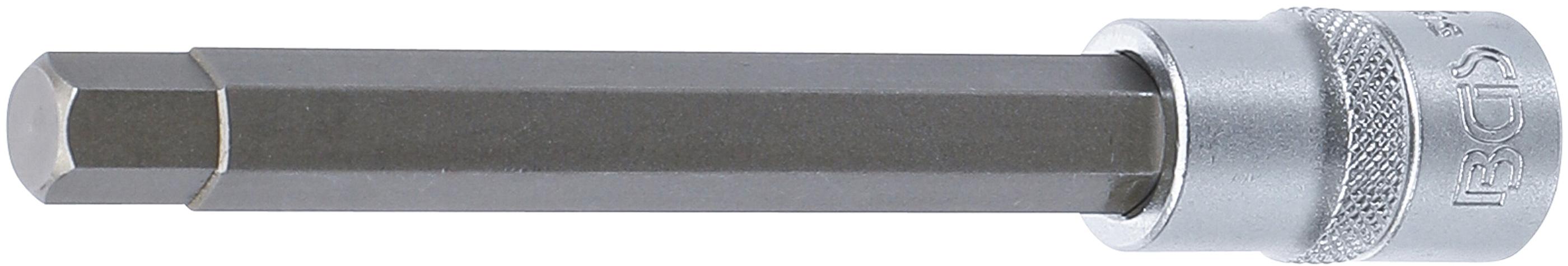 Bit-Einsatz | Länge 140 mm | Antrieb Innenvierkant 12,5 mm (1/2") | Innensechskant 11 mm BGS5184-H11