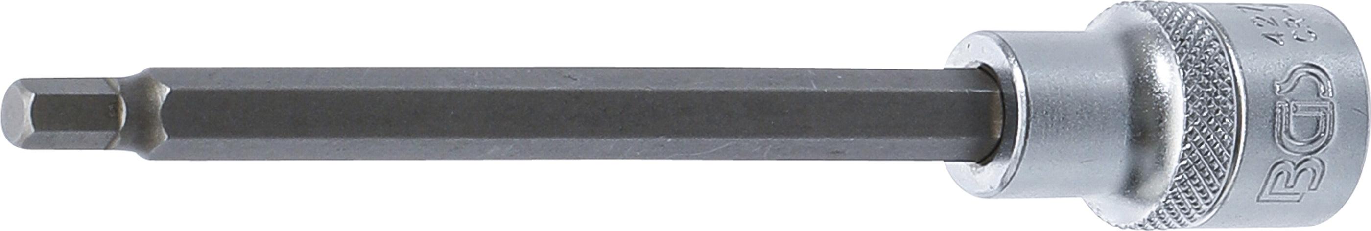 Bit-Einsatz | Länge 140 mm | Antrieb Innenvierkant 12,5 mm (1/2") | Innensechskant 6 mm BGS4271