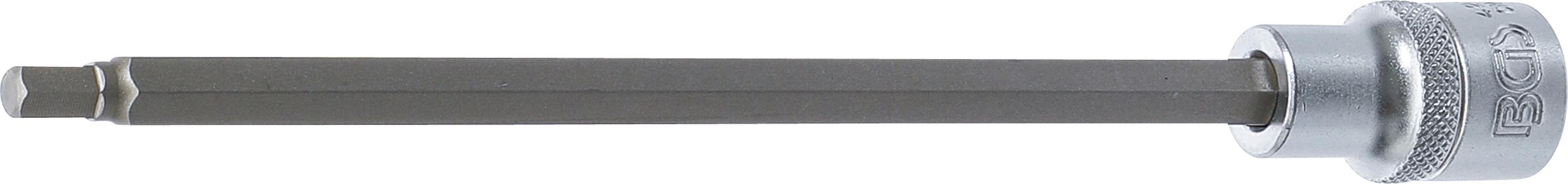 Bit-Einsatz | Länge 200 mm | Antrieb Innenvierkant 12,5 mm (1/2") | Innensechskant 6 mm BGS4276