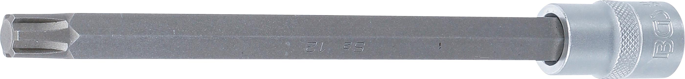Bit-Einsatz | Länge 200 mm | Antrieb Innenvierkant 12,5 mm (1/2") | Keil-Profil (für RIBE) M12 BGS4186
