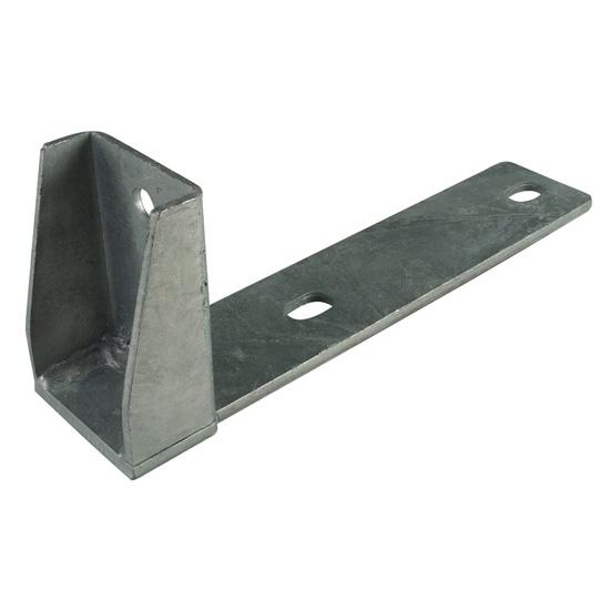 Brückenbefestigung Universal, feuerverzinkt, Auflage 204,5 mm 105141758 Suer