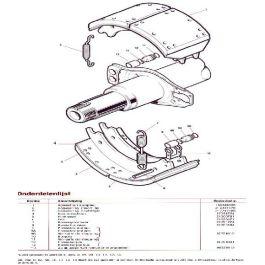 Bremsbackenfeder ROR Tm Lm Serie
