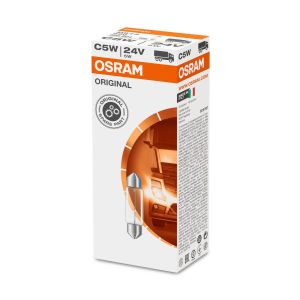 10 OSRAM ORIGINAL LINE C5W Signallampen 24V 5W