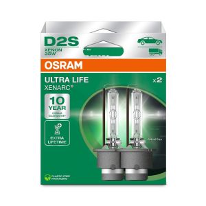 2 OSRAM XENARC ULTRA LIFE Lampen D2S 85V 35W 3200lm 66240ULT-2HB