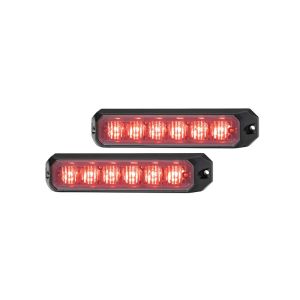 HELLA 2XD 012 160-821 LED-Blitz-Kennleuchte - BST - 12/24V - rot