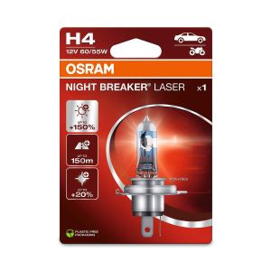 OSRAM NIGHT BREAKER LASER H4 Halogen-Scheinwerferlampe 12V PKW
