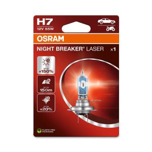 OSRAM NIGHT BREAKER LASER H7 Halogen-Scheinwerferlampe 12V