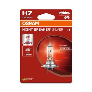 OSRAM Night Breaker Silver H7 Halogen-Scheinwerferlampe 12V PKW
