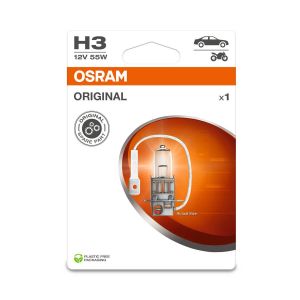 OSRAM ORIGINAL LINE H3 Halogen-Scheinwerferlampe 12V Einzelblister