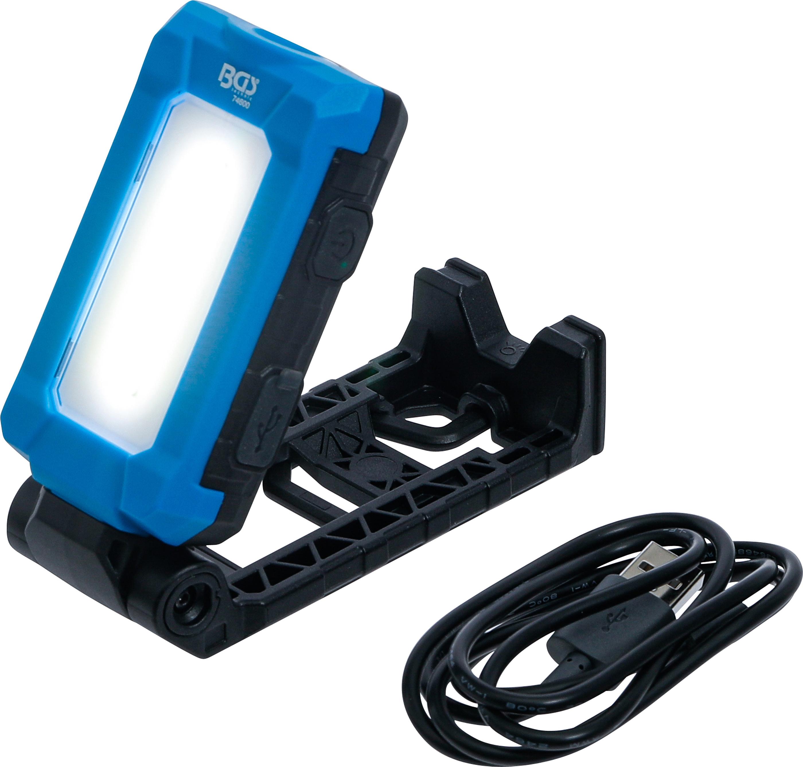 COB-LED Arbeits-Leuchte | klappbar BGS74600