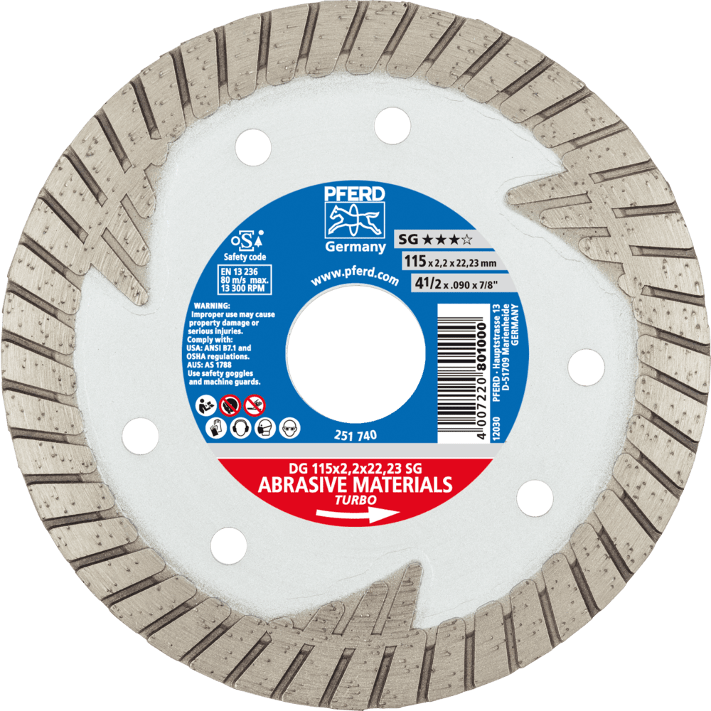 DIA-TRENNSCH. DG 115x2,2x22,23 SG 4007220801000