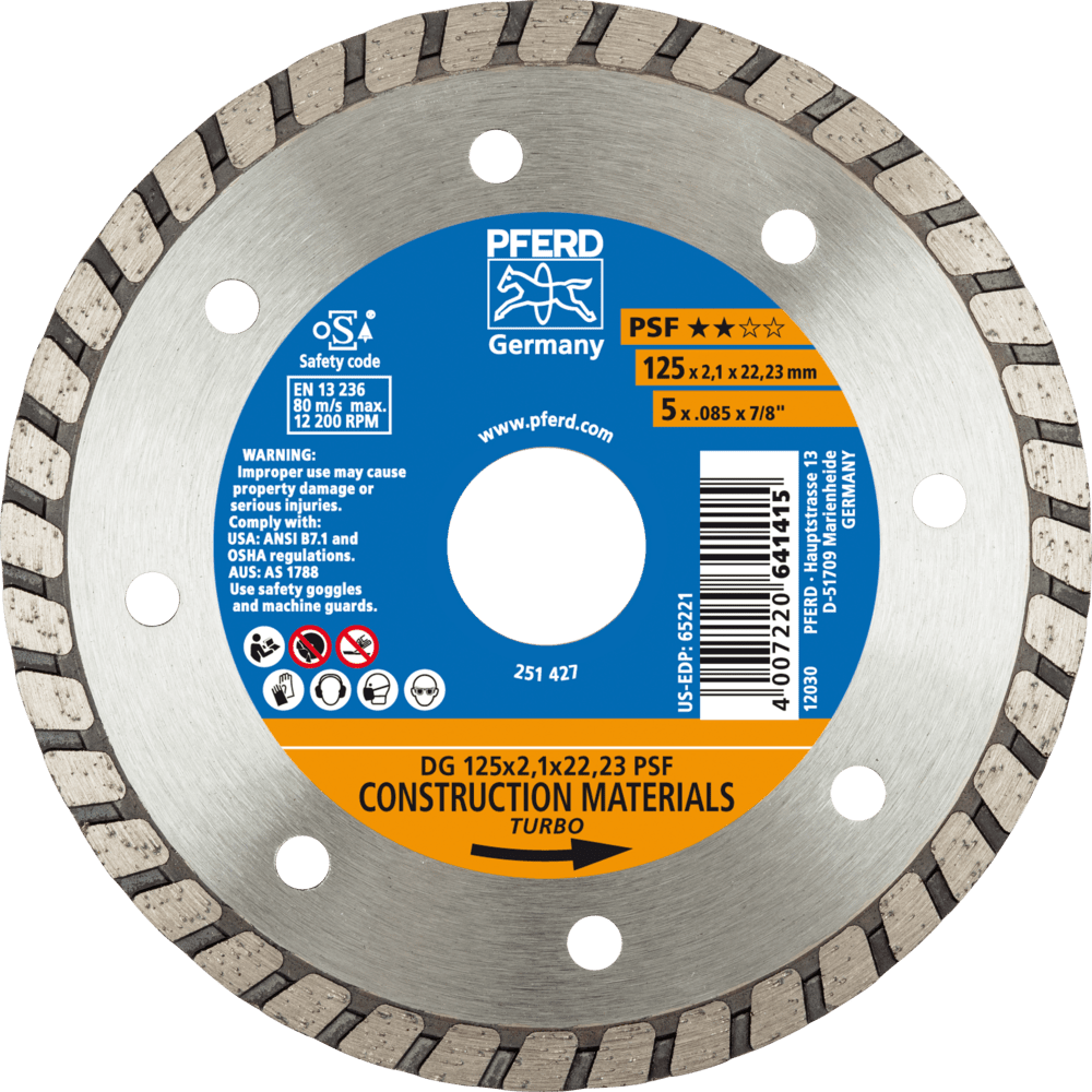 DIA-TRENNSCH. DG 125x2,1x22,23 PSF 4007220641415