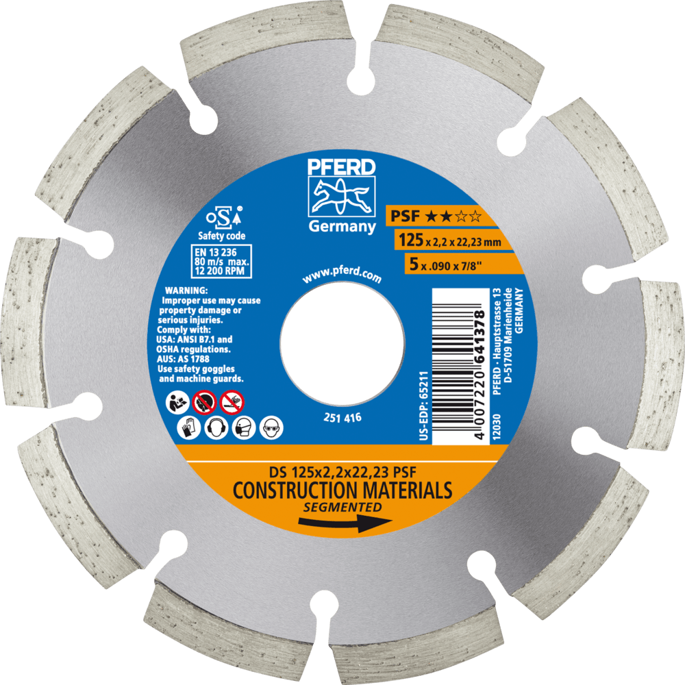 DIA-TRENNSCH. DS 125x2,2x22,23 PSF 4007220641378