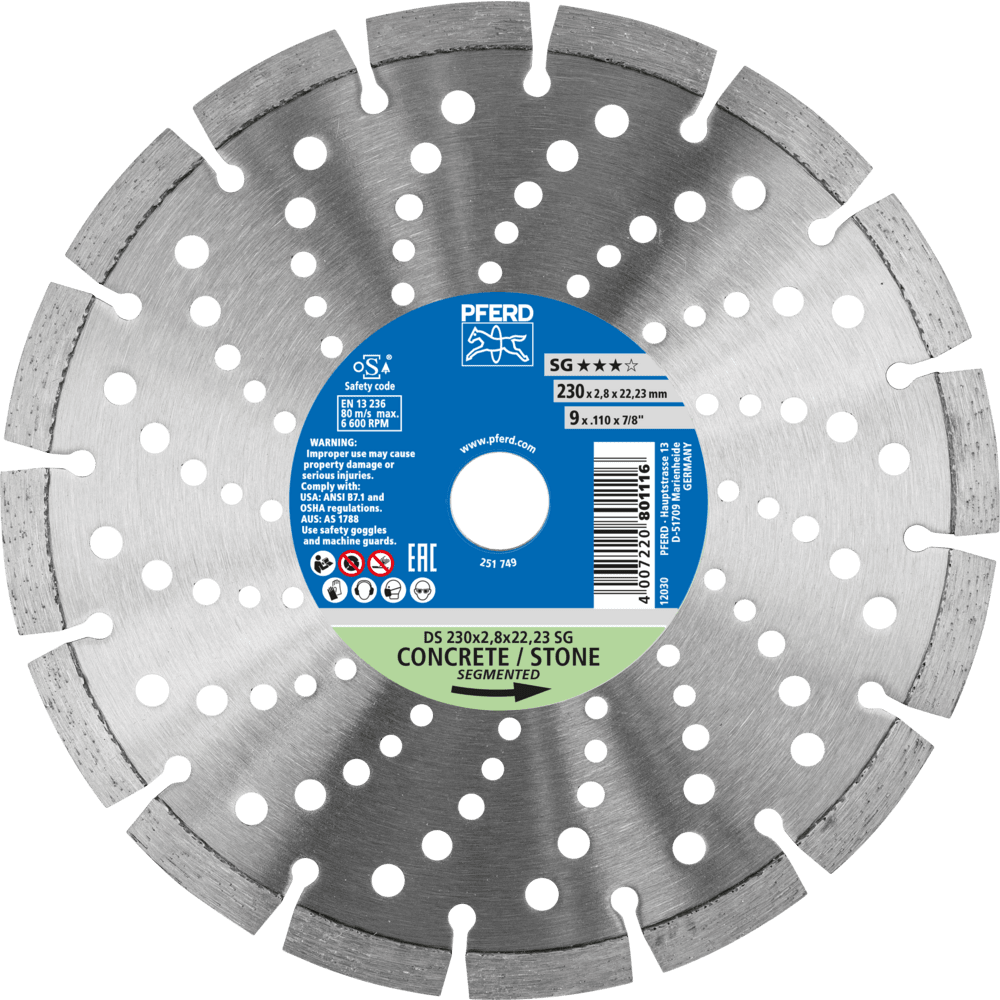 DIA-TRENNSCH. DS 230x2,8x22,23 SG 4007220801116