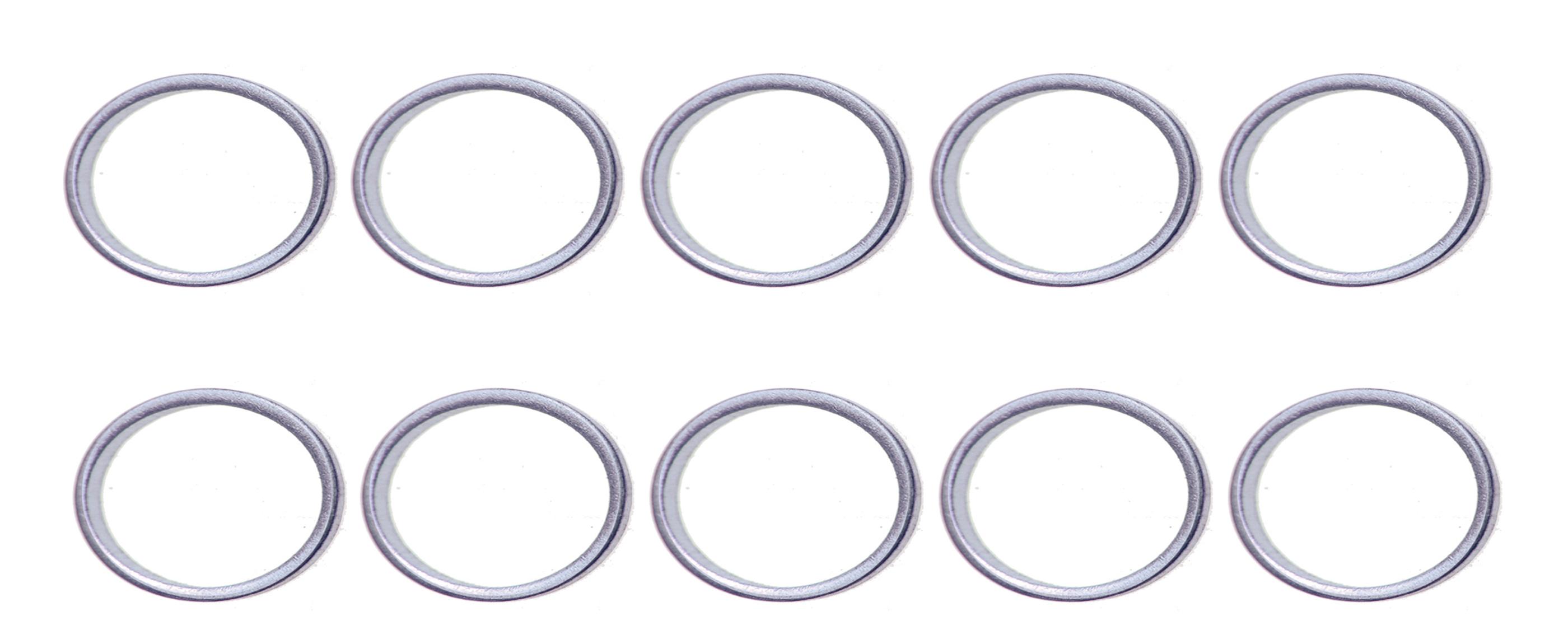 Dichtring-Sortiment | zu Art. 126 | Ø 15 / 18,5 mm | 20-tlg. BGS126-UM15