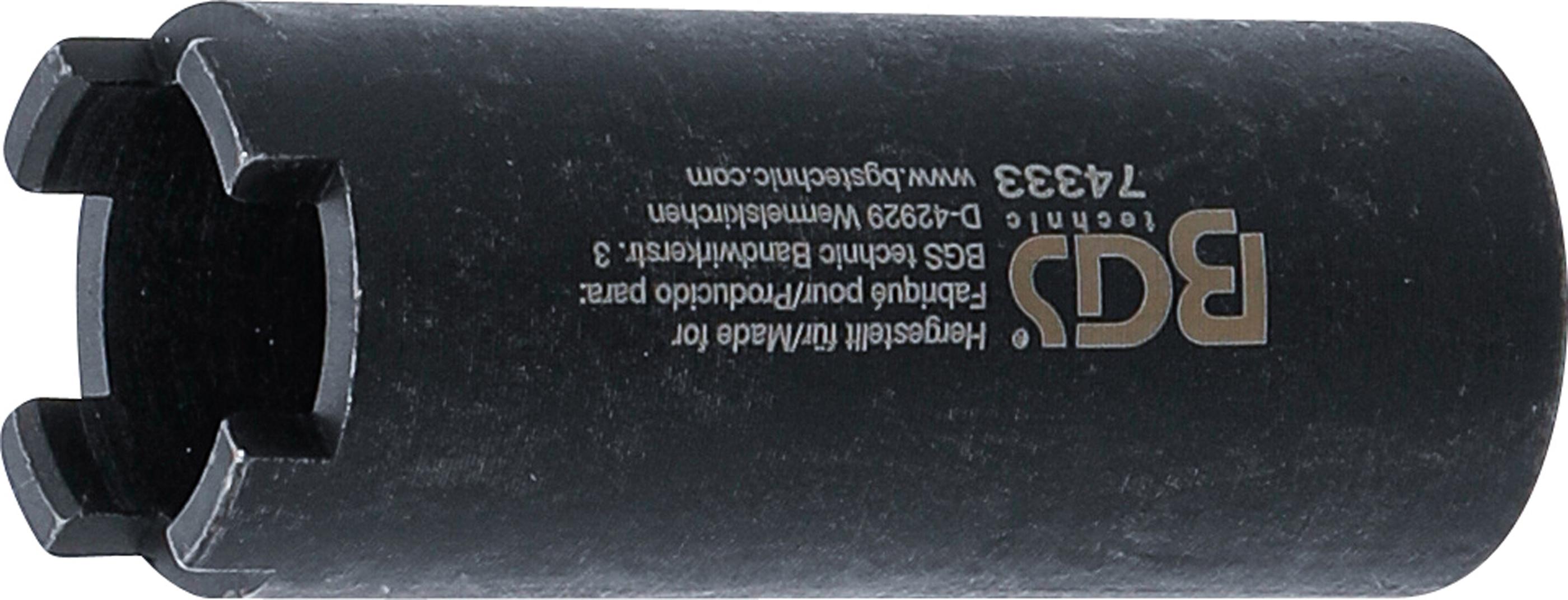 Diesel-Einspritzdüsen-Steckschlüssel | für Mercedes-Benz, Scania, MAN BGS74333