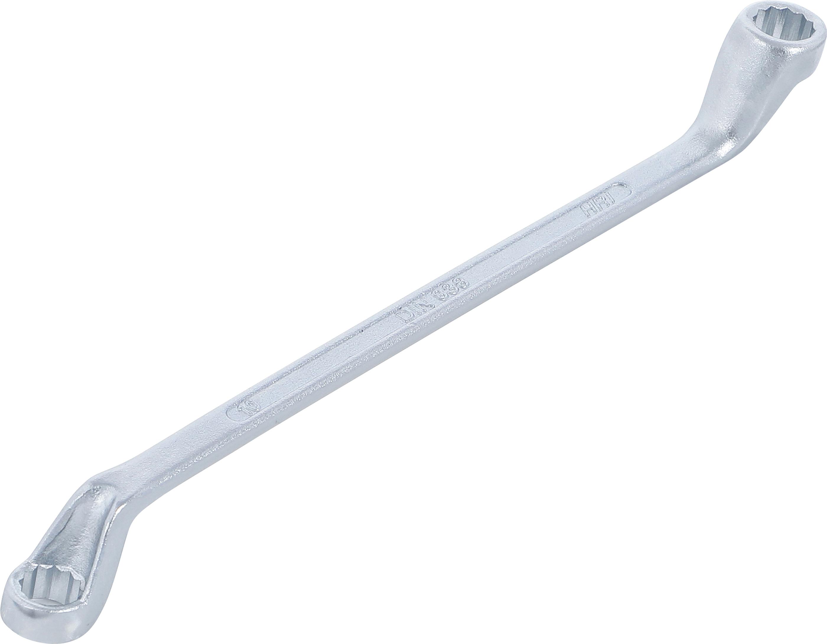 Doppel-Ringschlüssel, gekröpft | SW 10 x 11 mm BGS1214-10x11