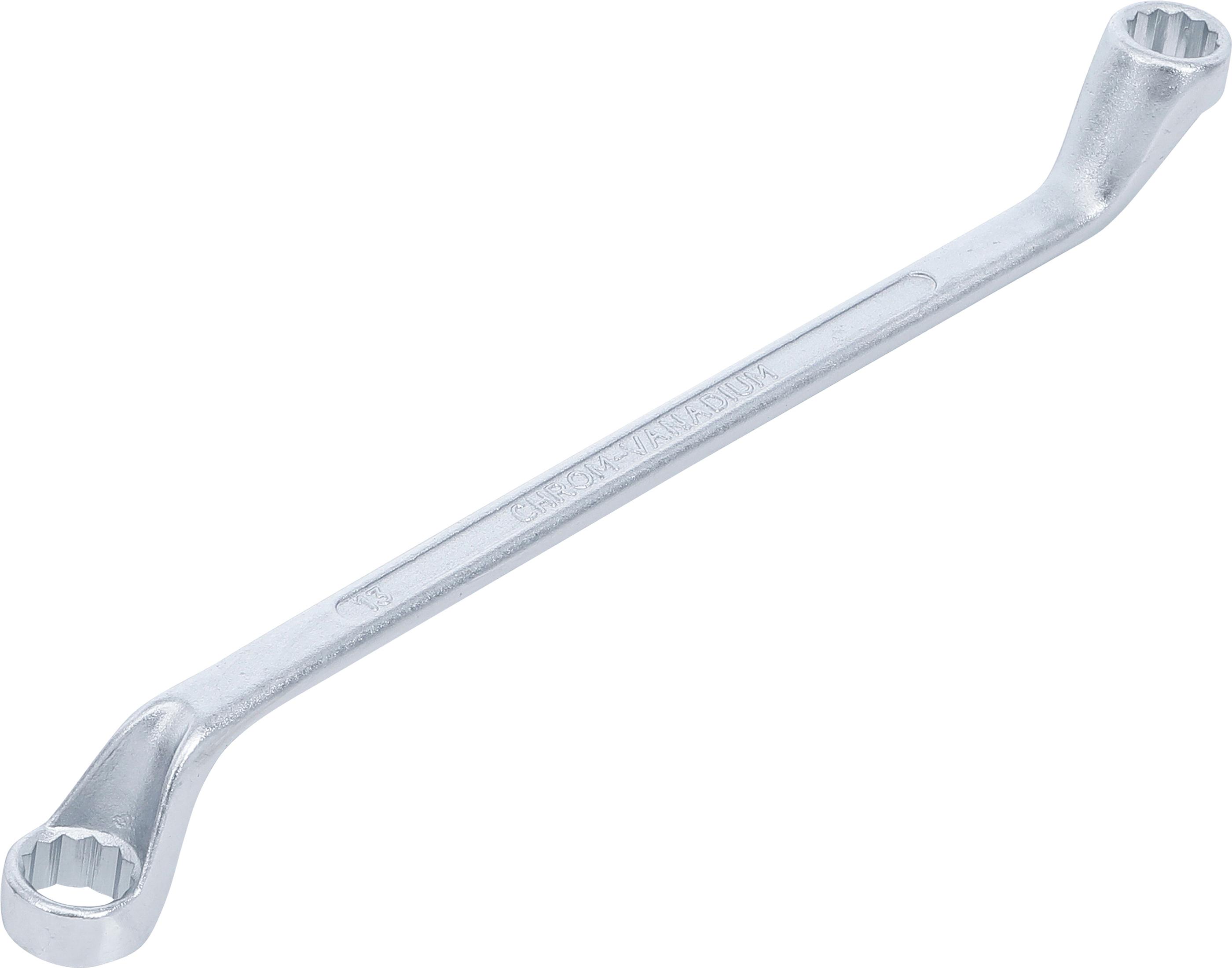 Doppel-Ringschlüssel, gekröpft | SW 12 x 13 mm BGS1214-12x13