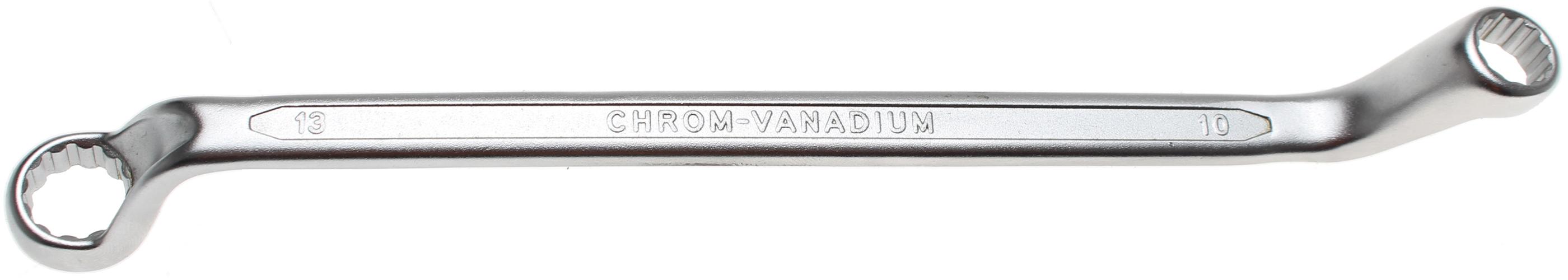 Doppel-Ringschlüssel | tief gekröpft | SW 10 x 13 mm BGS30211